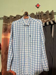 U.S. Polo Assn. Blue Checkered Shirt