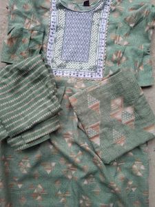 Dress Set With Dupatta And Pant