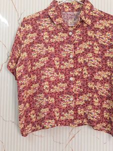 New Crop Top Dark Blush Pink.Like mauve