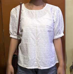 Combo Of One Top And Red Bag
