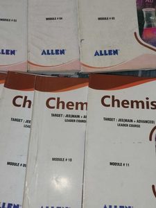 Allen JEE MAIN+ADVANCED Chemistry LEADER all Modu