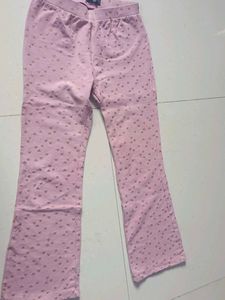 Pink Heart Print Lounge Pants