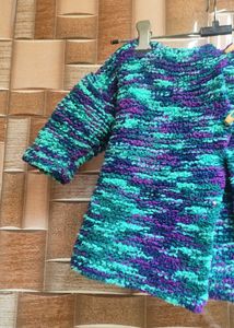 Cute Knitted Baby Cardigan