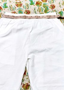 Elegant White Organza Salwar