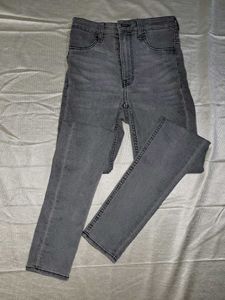 Gray Denim Jeans