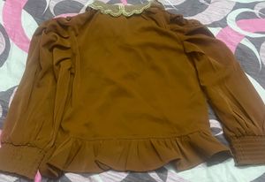 Brown Top For Bust 34/36