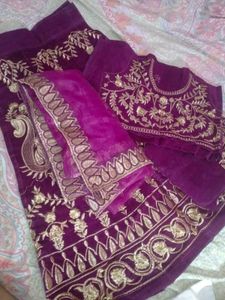 Embroidered Lehenga Choli