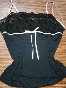 black cute top