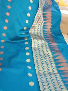 Elegant Blue Saree
