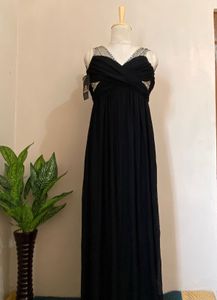 Elegant Black Evening Gown
