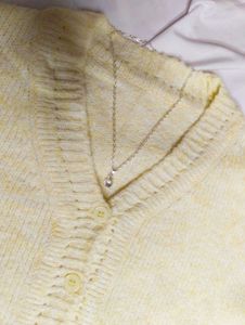 ✨🥀Yellow Knit Cardigan✨🥀