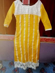 Yellow Kurti