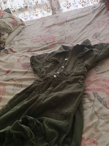 Olive Green Romper
