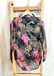 Printed Shirt Si,e-32-34