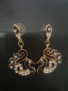 Pearl Necklace and Earring Set