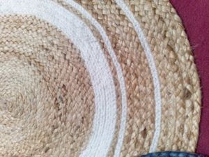 Handmade Jute Mat Made With Natural Rop