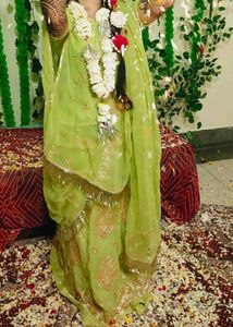 A Beautiful Work ND Embroidery Rajputi Dress