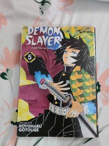 Demon Slayer Manga Set volume 1to7 (season1)