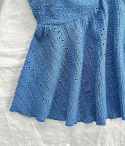 SALE‼️Blue Halter Neck Savana Top