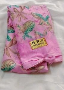 Floral Print Saree New