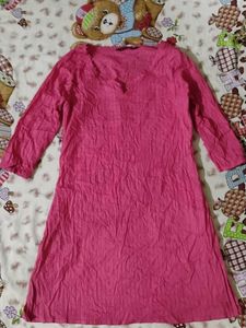 Pink Casual Dress kurti for women 🩷