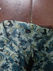 Floral Print Kurta