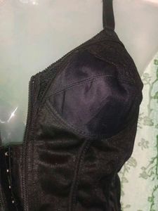Vintage Black Corset Bra