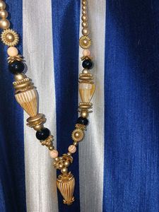 Elegant Beaded Necklace [No Earrings]