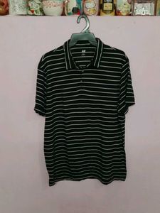 H&M MEN'S CHECK TSHIRT