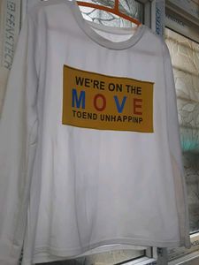 Graphic Tee - &#34;We&#39;re On The Move&#34;