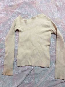 Ribbed fitted top (women's)