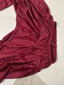 Elegant Maroon  Farshi Salwar Kameez Suit