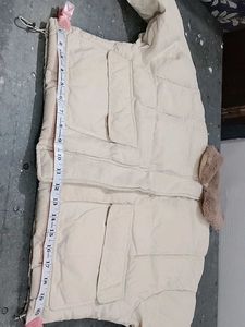 Faux Fur Collar Puffer Jacket