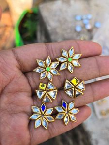 Colorful Kundan Earring Set if any 6