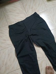 Cotton Black Pants
