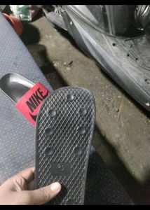 Nike Slides - Red and Black