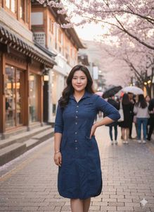 Denim Shirt Dress