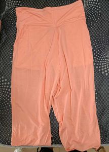 Pink Daily Wear Comfy Trouser For Women