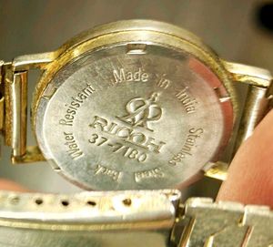 Cartier copy and Ricoh India watch combo