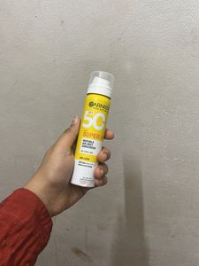 garnier Invisible Mist Sunscreen With Spf 50+