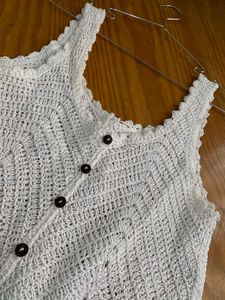 White Crop Top