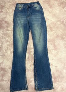 Street9 Blue Denim Jeans with Slit Hem – Size 26