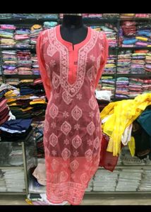 Chikankari Kurti