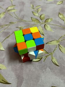 Rubiks Cube And Floating Pens