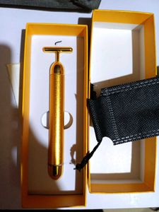 Golden Facial Massager