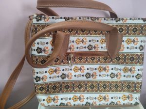 White Ethnic Bag