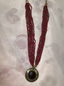 Beaded Statement Necklace