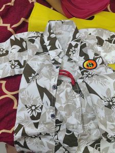 Cute Floral Boys Outfit