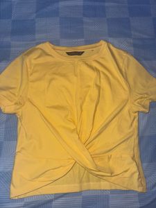 Twist Front Crop Top