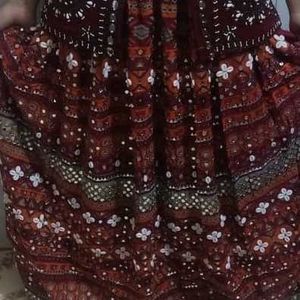 Hand Made Lengha For Navratri